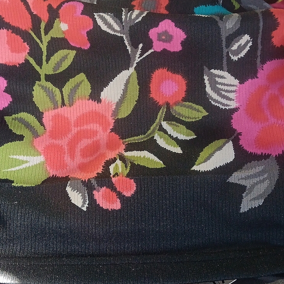 OMAR SHARIF Paris Pullover Lightweight, Floral design Top SZ EU 90 - Picture 10 of 11